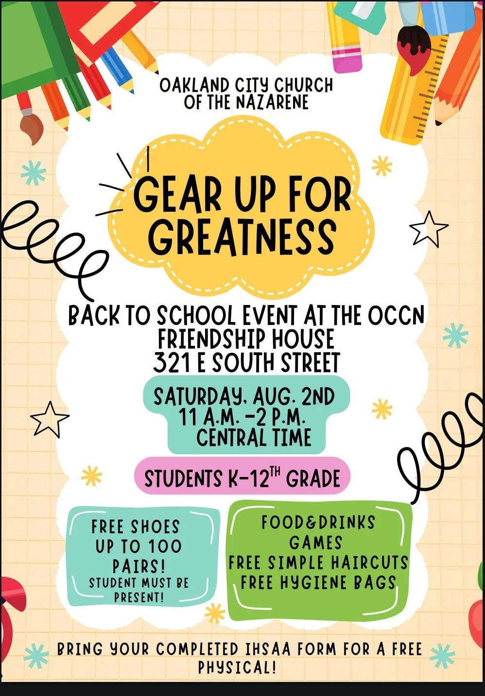GEAR UP FOR GREATNESS!