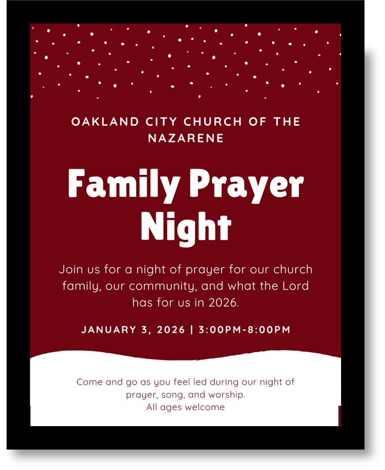 FAMILY PRAYER NIGHT