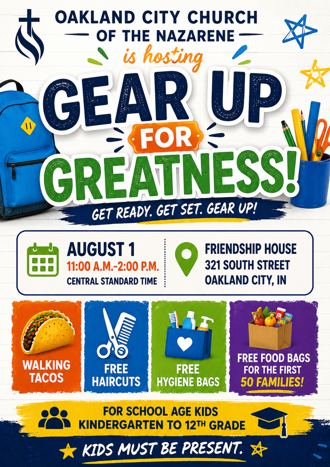 GEAR UP FOR GREATNESS!