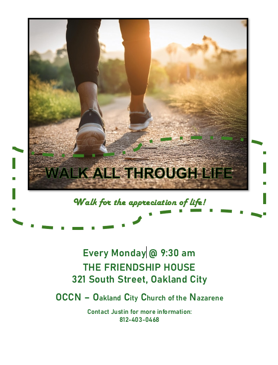 Walk All Through Life!