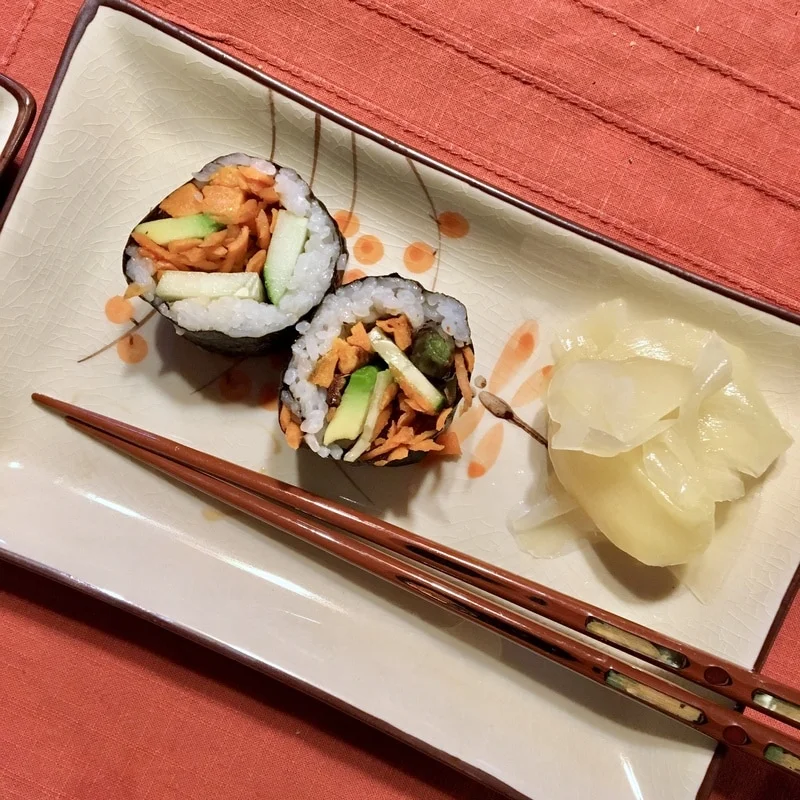 veggie sushi: a summertime favorite