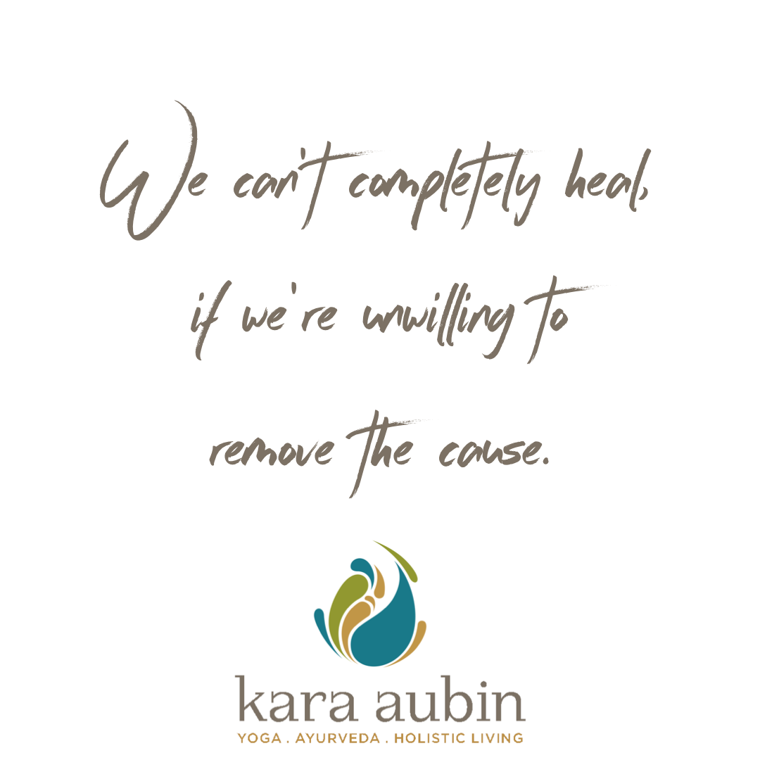 when healing is subtractive