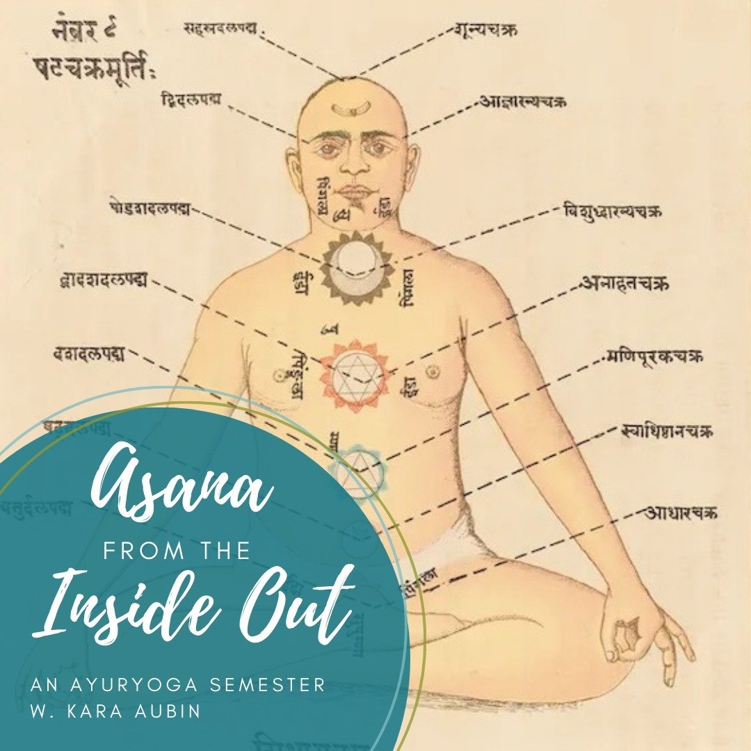 𝐀𝐒𝐀𝐍𝐀 𝐅𝐑𝐎𝐌 𝐓𝐇𝐄 𝐈𝐍𝐒𝐈𝐃𝐄 𝐎𝐔𝐓, a new semester of Yoga with Kara Aubin, begins next Wednesday, May 1!

If Yoga is to be an integral part of our self-care and healing, we&rsquo;ll need a deeper understanding of āsana. What part of us &