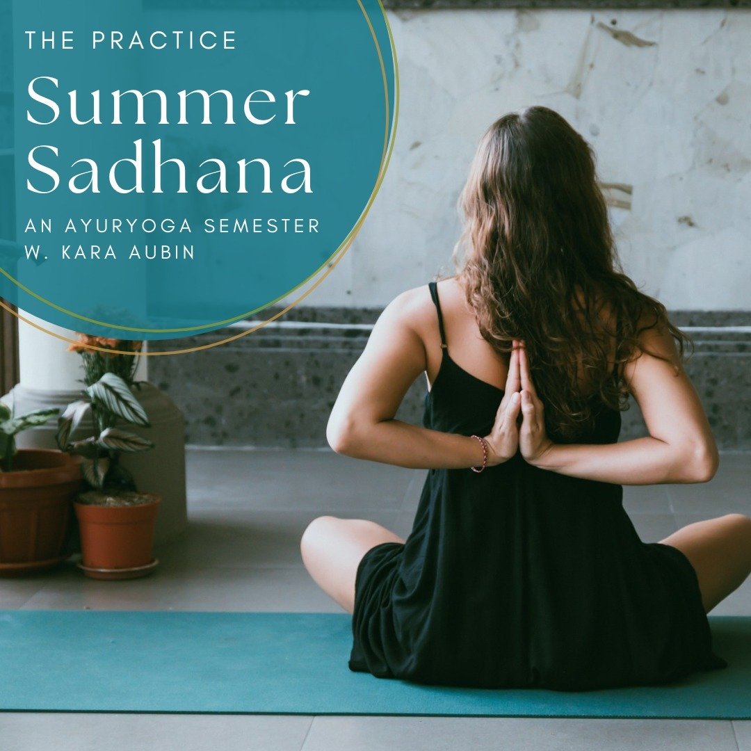 𝐒𝐔𝐌𝐌𝐄𝐑 𝐒𝐀𝐃𝐇𝐀𝐍𝐀. Wondering how to best balance the sometimes competing desires of supportive practice vs staying out soaking up all the delight that summer has to offer?
☀️
This summer Kara is offering abbreviated summer sadhana for you t