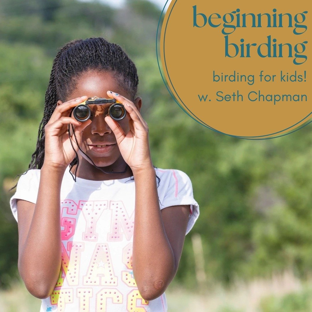 𝙱𝙸𝚁𝙳𝙸𝙽𝙶 𝙵𝙾𝚁 𝙺𝙸𝙳𝚂! You&rsquo;re never too young to start birding! Engage your little one in the outdoors this month by taking them on a bird hike just for them. Fun, engaging, and educational, this hike will spark your child's curiosity 