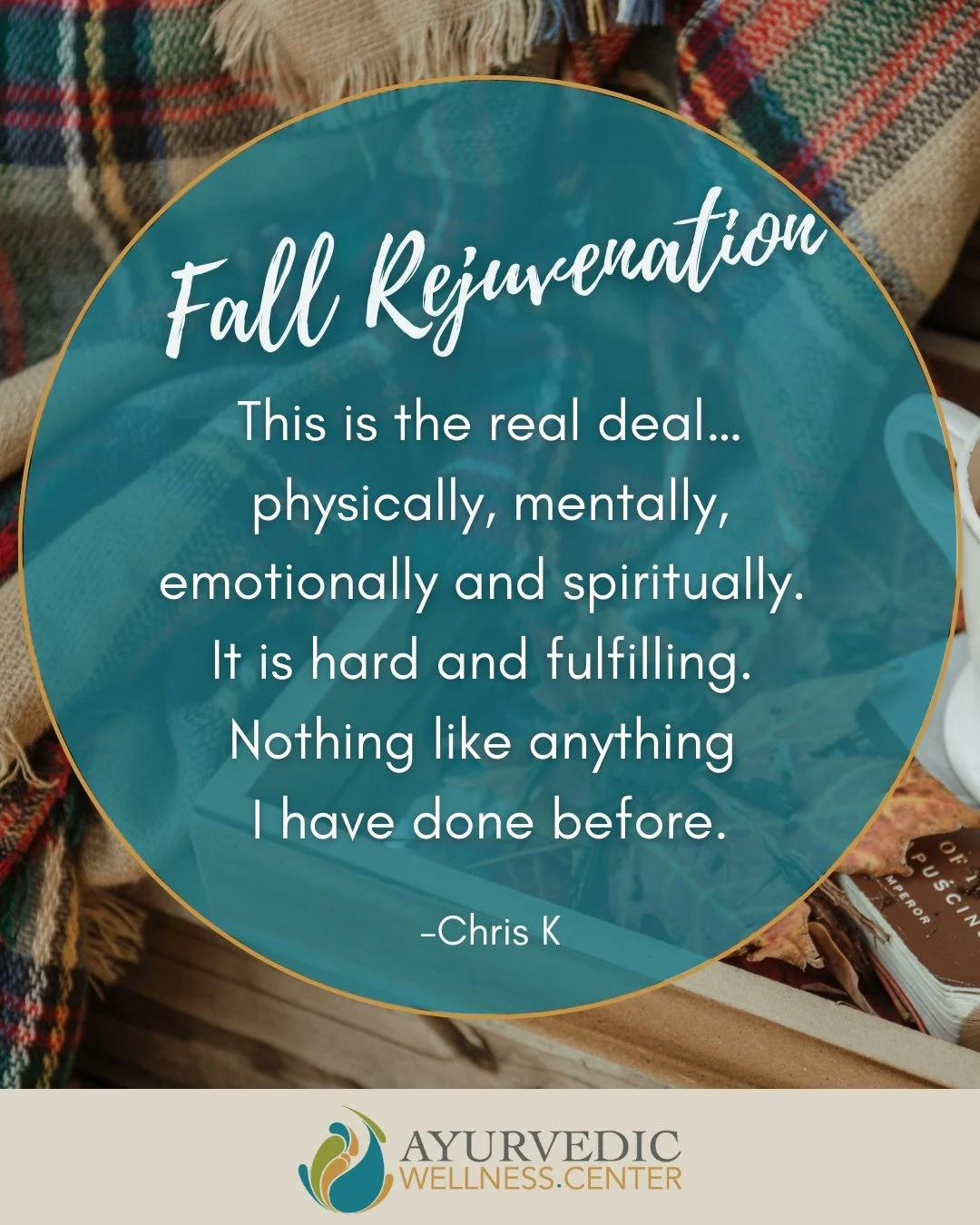 ✨ &ldquo;This is the real deal&hellip; physically, mentally, emotionally and spiritually. It is hard and fulfilling. Nothing like anything I have done before.&rdquo; ✨

Our Ayurvedic Fall Rejuvenation Cleanse isn&rsquo;t a quick fix or a trend. It&rs