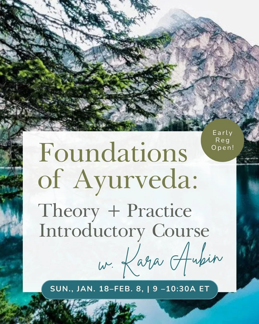 Ayuh (life) + Veda (body of knowledge). Ayurveda is an elegant life science that teaches us how to live in alignment with our own nature. Rooted in the principles of balance, rhythm, and awareness, it offers time-tested tools to help you live with gr
