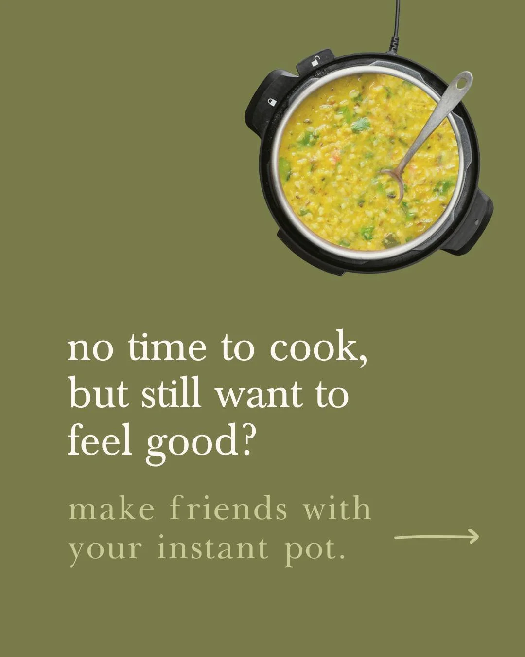 Warm, cooked meals support digestion, energy, and clarity, but for many people, the how is the hardest part.

That&rsquo;s where the Instant Pot comes in.

In Cooking with Kristin: Making Friends With Your Instant Pot on January 11, we bridge ancient