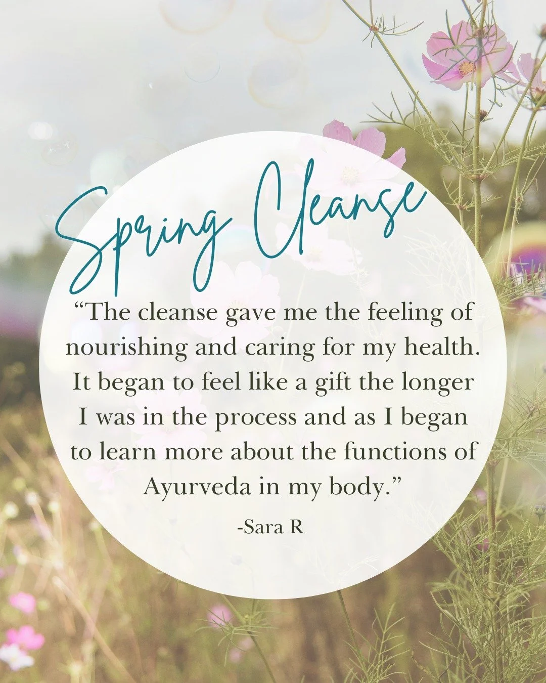Spring is nature&rsquo;s invitation to renew. Our Spring Cleanse is designed to gently nourish your body, reset digestion, and reconnect you with your innate wisdom through Ayurveda.
ㅤ
✨ &ldquo;The cleanse gave me the feeling of nourishing and caring