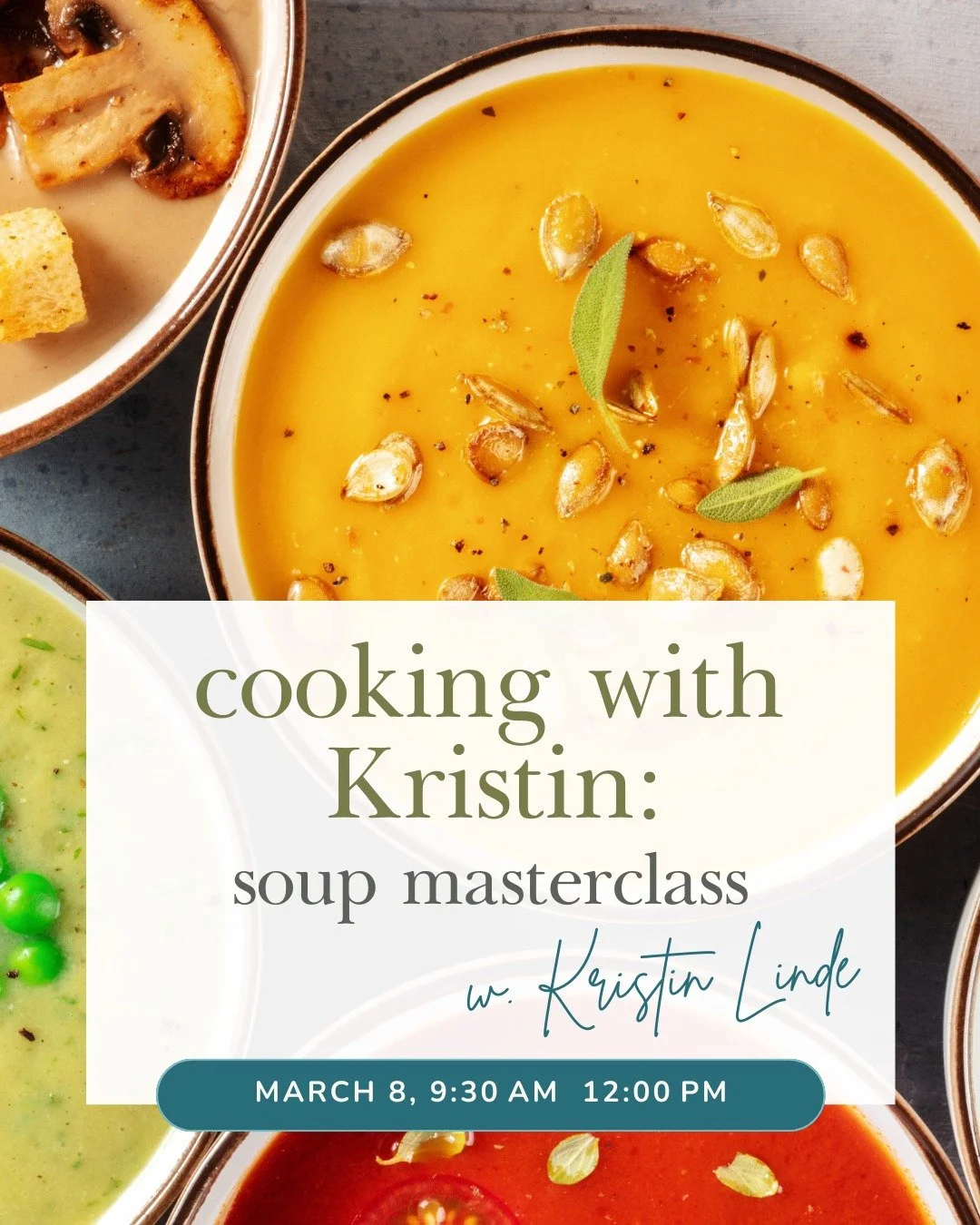 Soup is Ayurveda&rsquo;s ultimate comfort food: warm, grounding, easy to digest, and deeply nourishing for body and mind. In this hands-on masterclass, we&rsquo;ll explore the art of crafting Ayurvedic soups that balance the doshas, support healthy d