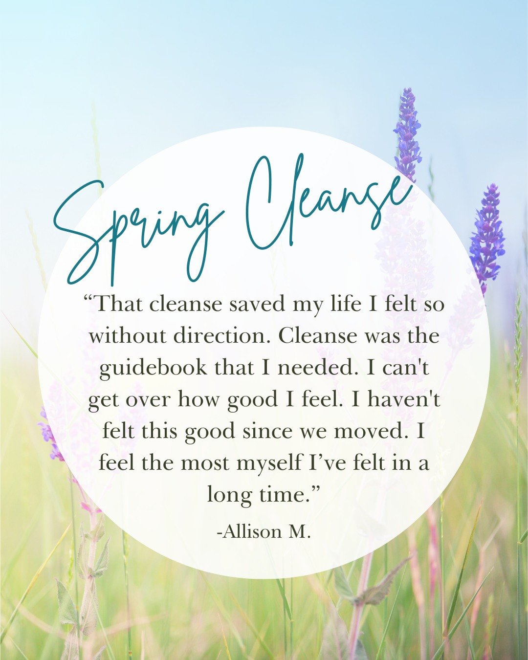 Last call! Registration for our Spring Cleanse closes today!
ㅤ
This Spring Cleanse is more than a reset. It&rsquo;s a guided Ayurvedic journey to nourish your body, support digestion, and reconnect with your natural wisdom.
ㅤ
✨ &ldquo;That cleanse sa