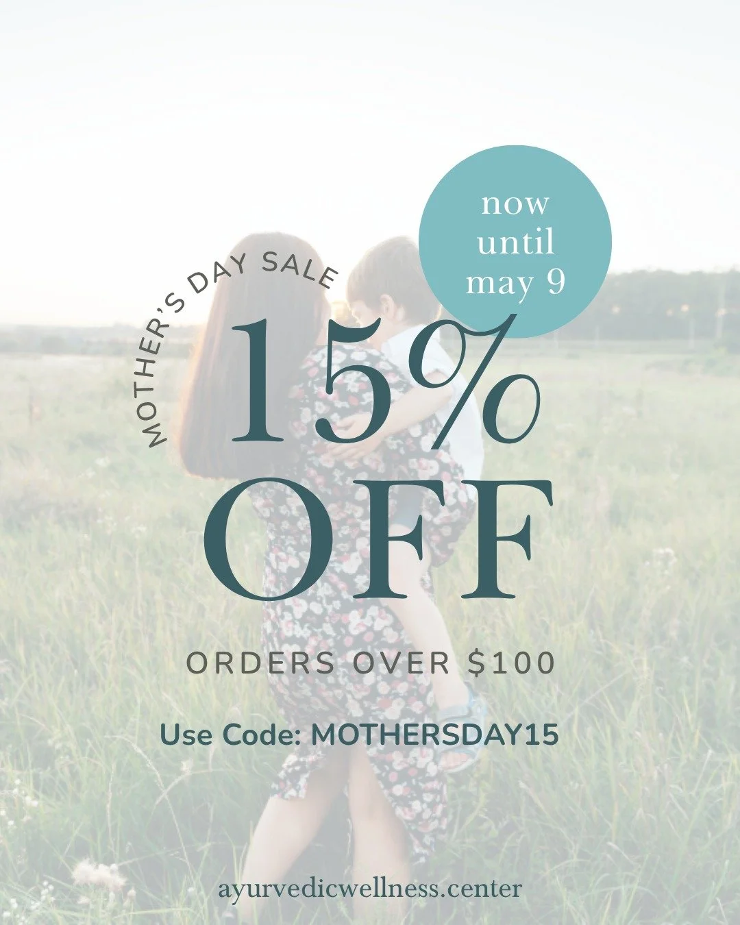 Today is your last day for the best chance at on-time delivery for Mother's Day.
ㅤ
Our Apothecary sale is still going: 15% off orders over $100 with code MOTHERSDAY15. Think oils, aromatherapy, herbal kits, and more from our bodycare and miscellany c