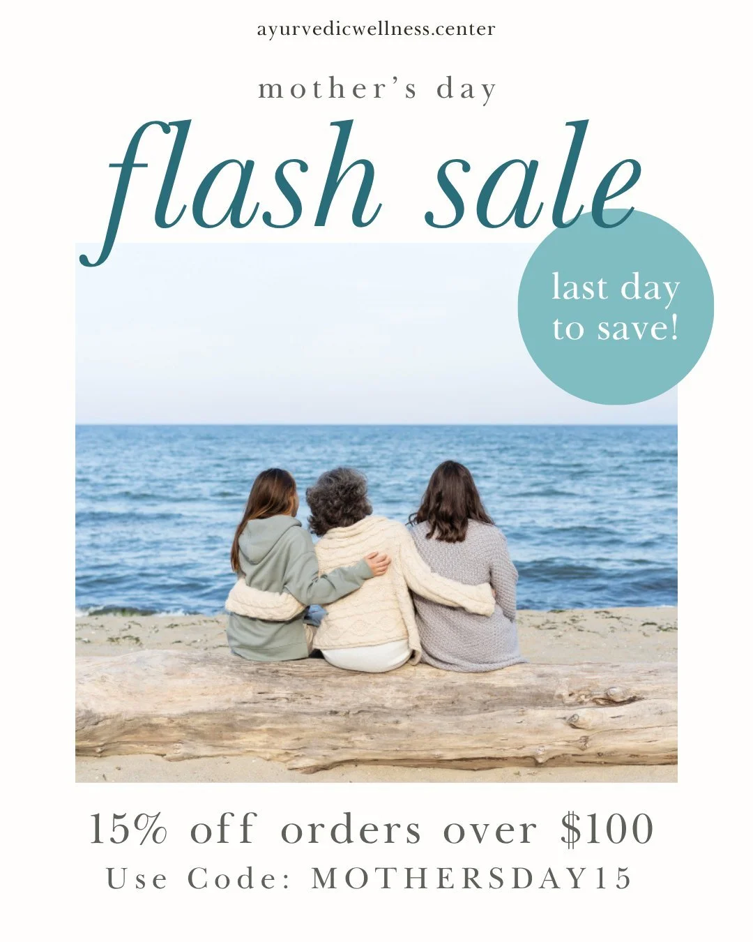 It's the last day to shop our Mother's Day Flash Sale. Our Apothecary collection is 15% off orders over $100 with code MOTHERSDAY15.
ㅤ
Oils, aromatherapy, herbal kits, and more. Beautiful gifts that nourish from the outside in.
ㅤ
The sale ends tonigh