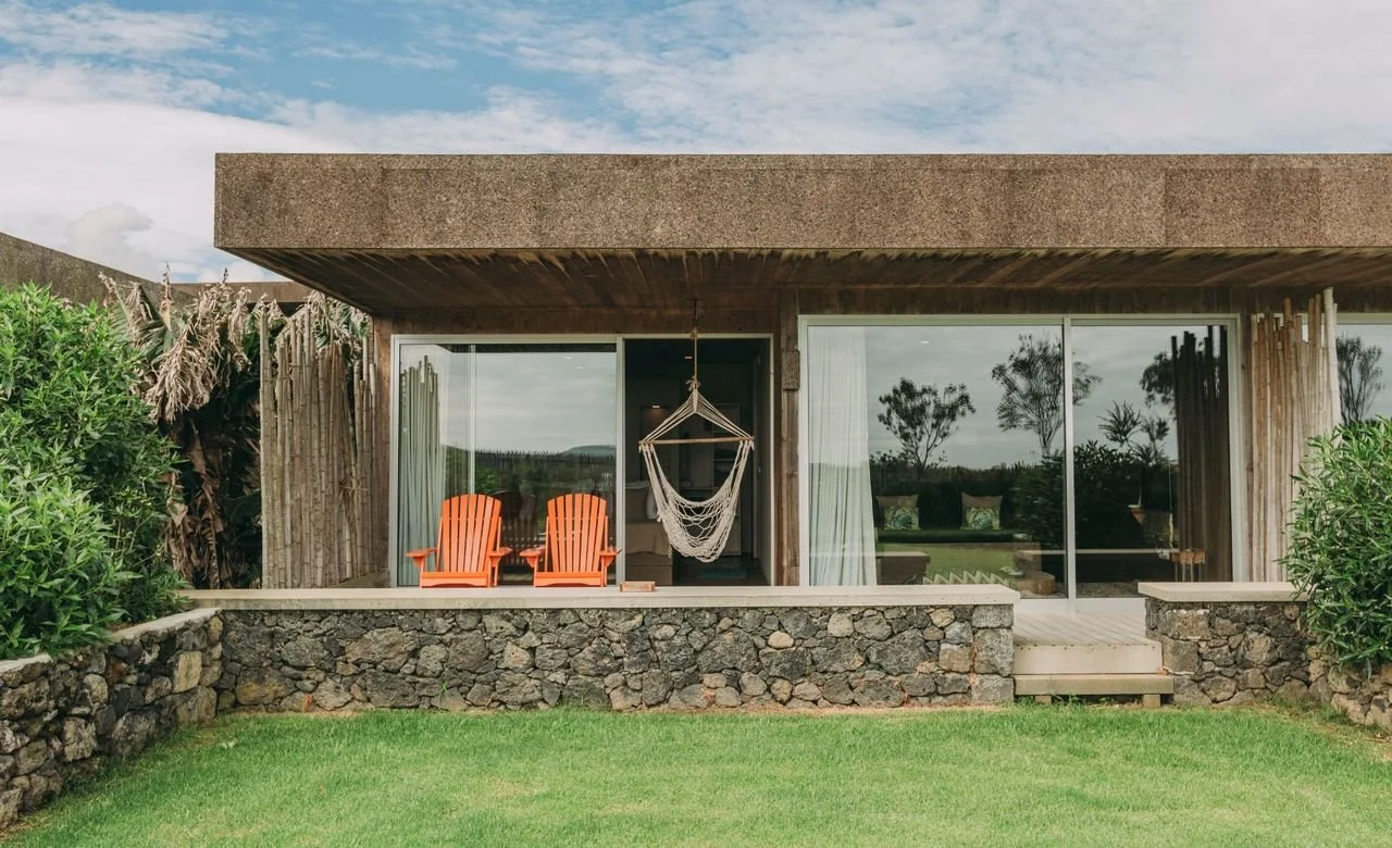 This is where we're going. S&atilde;o Miguel Island, Azores, Portugal.
ㅤ
Ocean-side villas built from local wood, cork, and bamboo. An infinity pool that disappears into the horizon. A black sand beach is steps away. Three meals a day from the resort