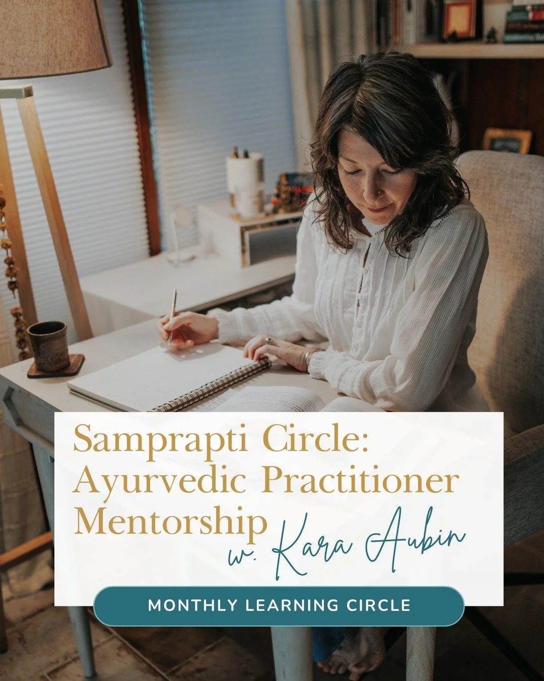 Turn Ayurvedic theory into confident clinical judgment, one case at a time.

Introducing Samprapti Circle: a monthly clinical mentorship for Ayurvedic Health Counselors and Ayurvedic Practitioners. You need support from someone who has walked this pa