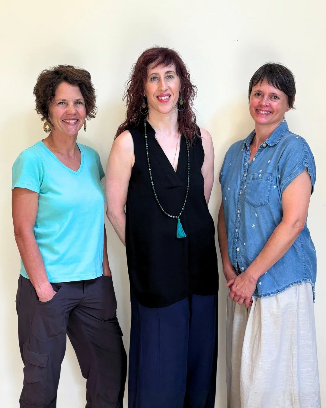 Three therapists. One intention: helping you feel more at home in your body.
ㅤ
Lucia, Meagan, and Gina each bring something distinct to the table, and every session is tailored to you and rooted in Ayurveda. Close out summer with some real care, and 