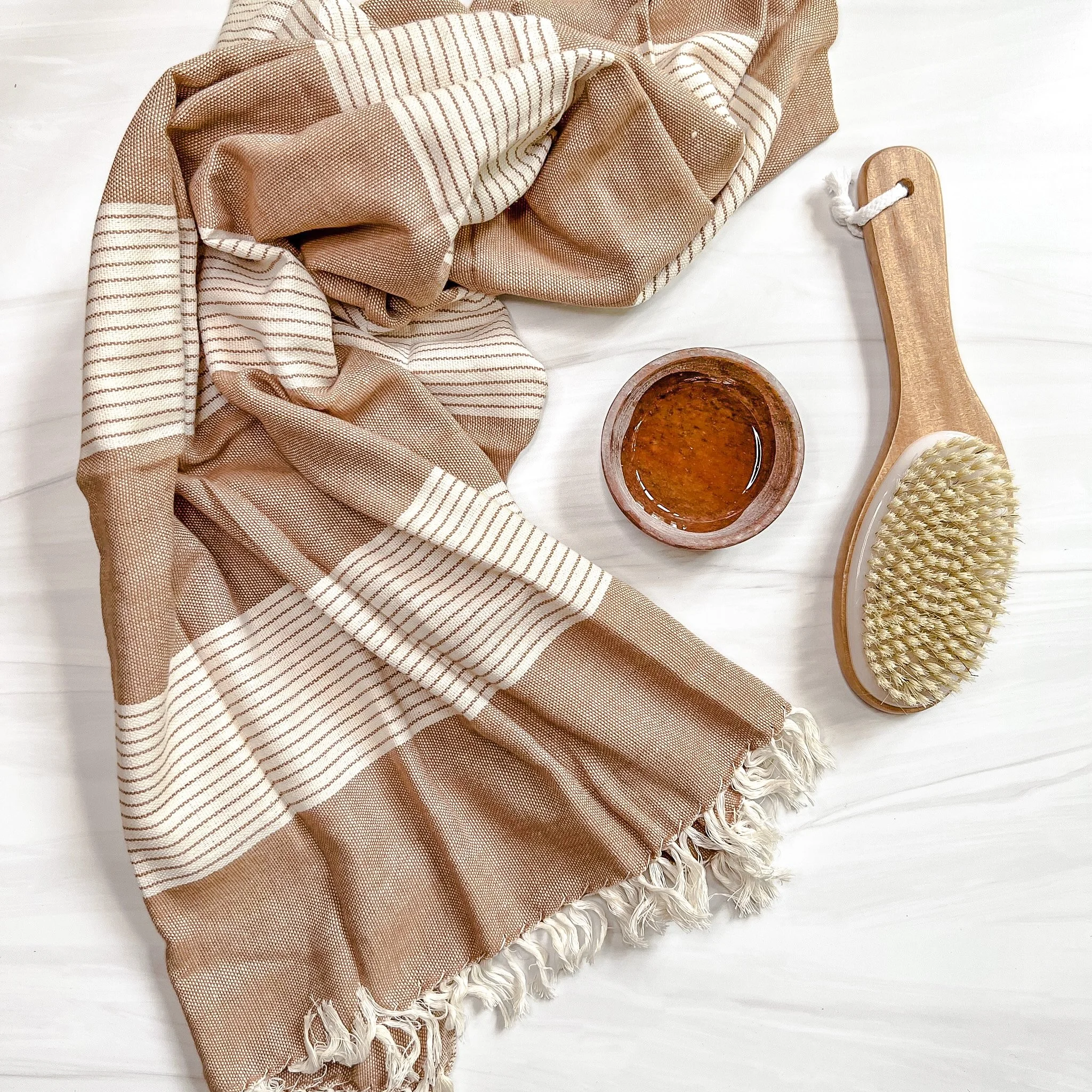 Brown Abhyanga Bath Towel.JPG