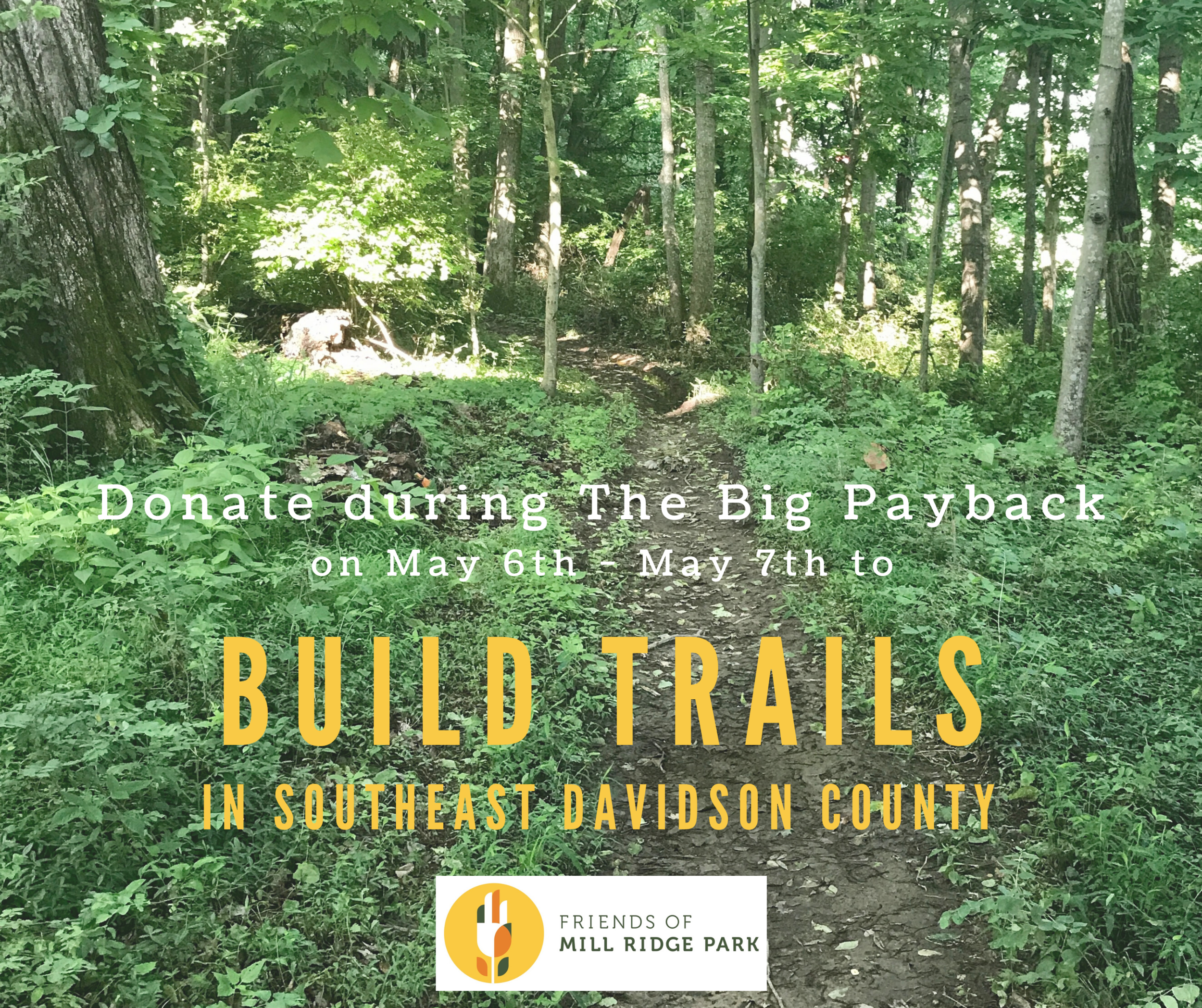 Build Trails during the Big Payback