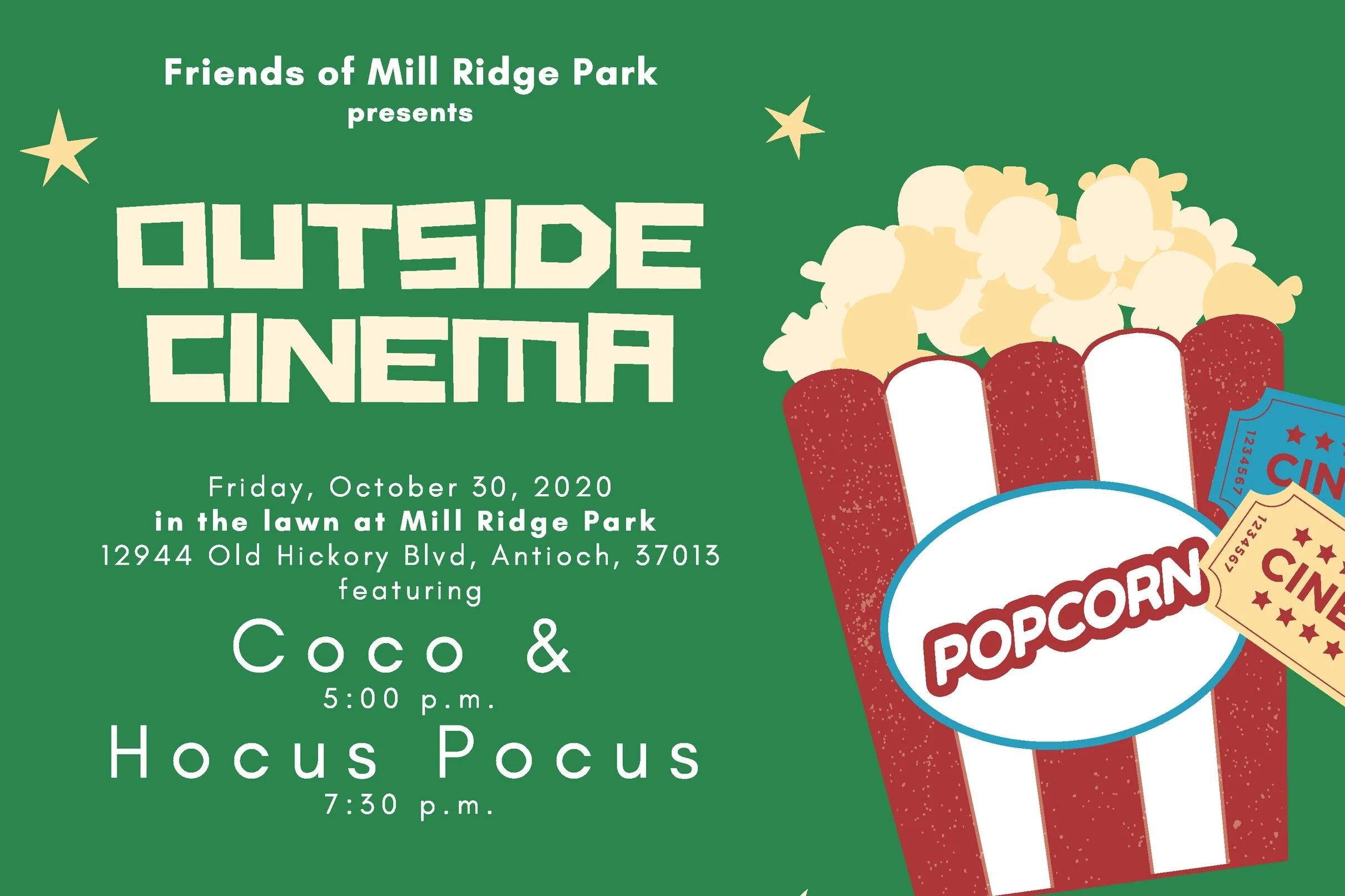 Outside Cinema: Coco &amp; Hocus Pocus