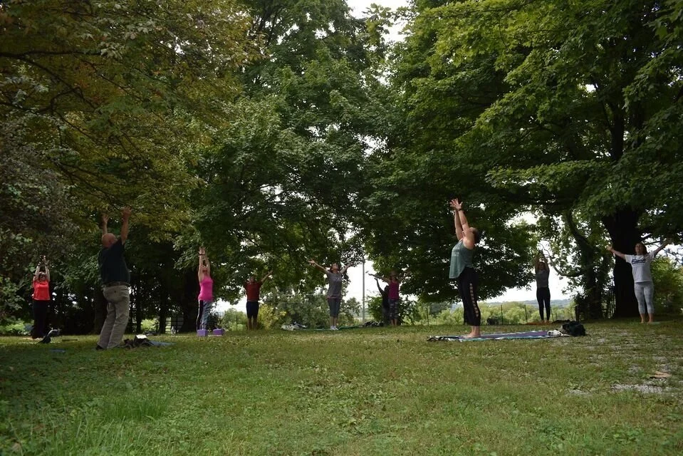Yard Yoga at Mill Ridge Park