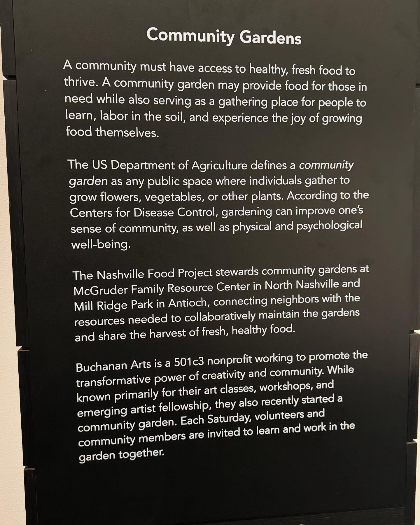 The @friendsofmillridgepark team took a field trip to @fristartmuseum to experience their current exhibitions including: Tennessee Harvest: 1870s - 1920s, Farm to Table: Art, Food, and Identity in the Age of Impressionism, Enough to Go Around: Food a