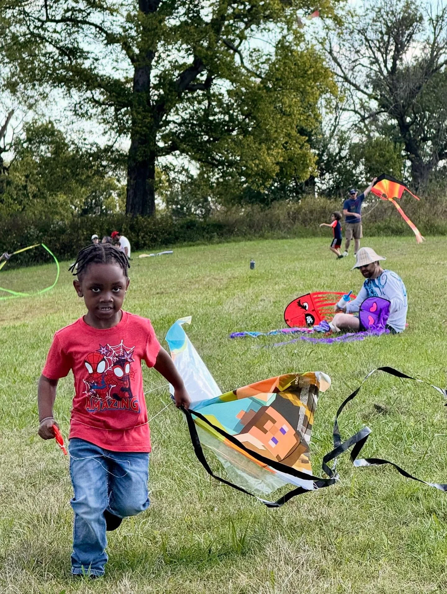 From Today&rsquo;s Kite Fest, the Best in Flight Award goes to Jackson &mdash; who was a first time flyer. Watch him fly! #kitefestival