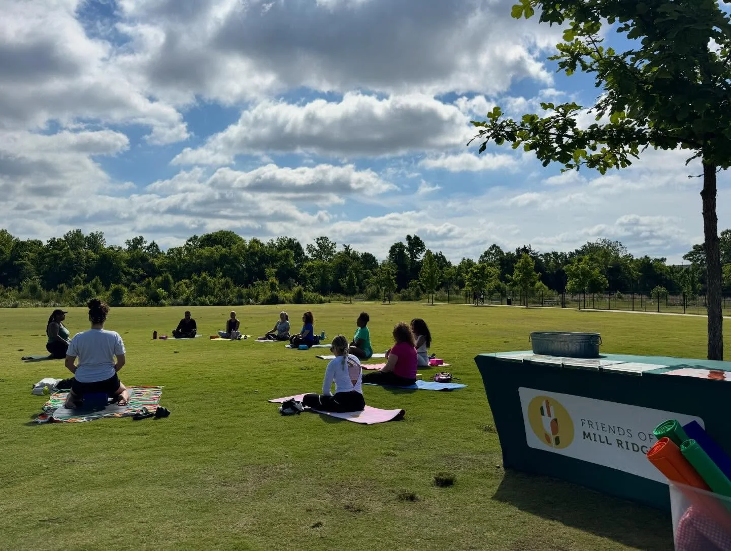 Community Yoga at Mill Ridge Park is back for the 2026 season! 🌿🧘&zwj;♂️

We loved gathering with Small World Yoga this morning for movement, connection, and a little extra refreshment including fresh pressed juice and fruit cups from The Turnip Tr