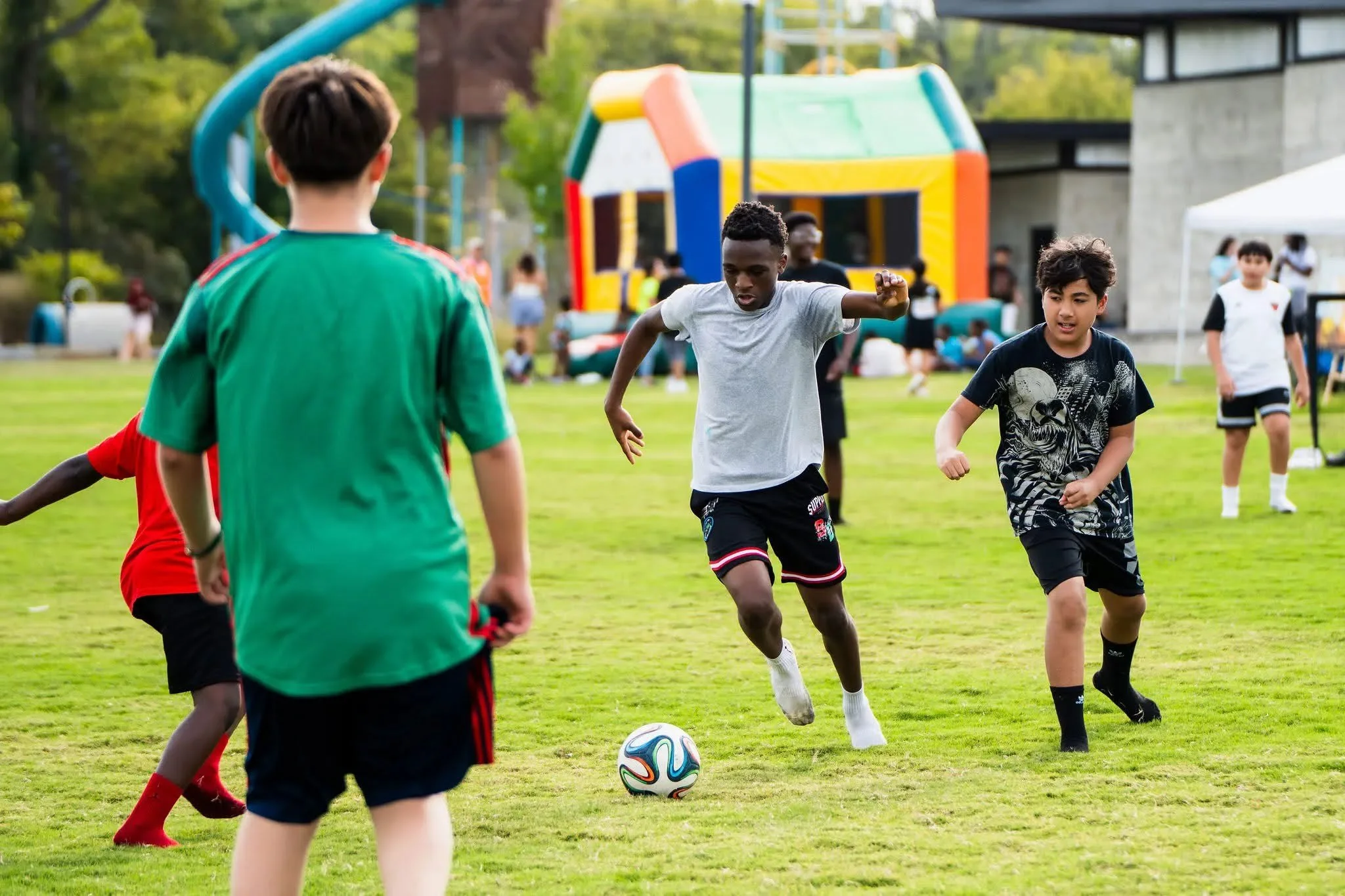 Soccer with Desmond Armstrong