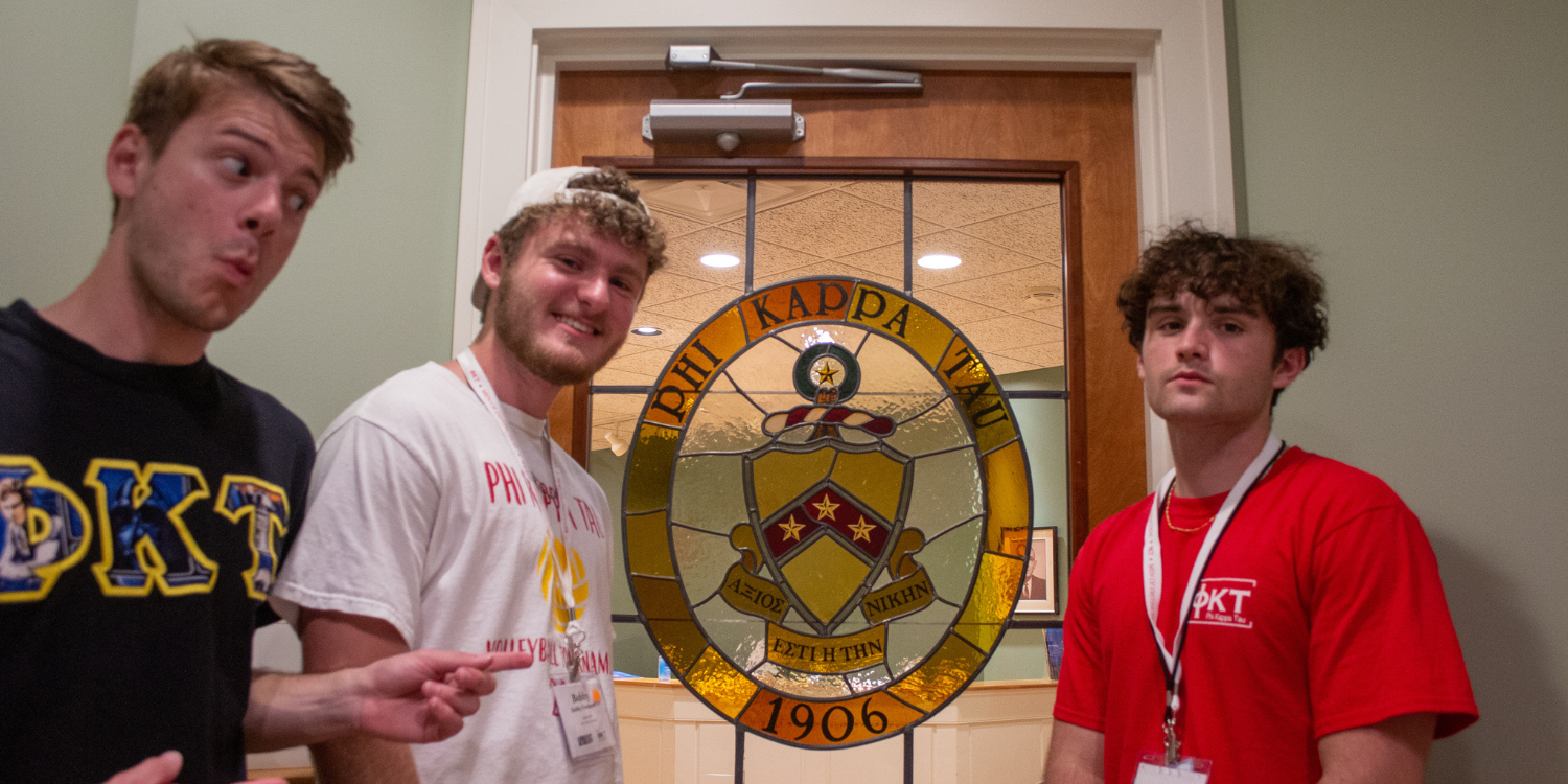 Back from Phi Kappa Tau — PHI KAPPA TAU