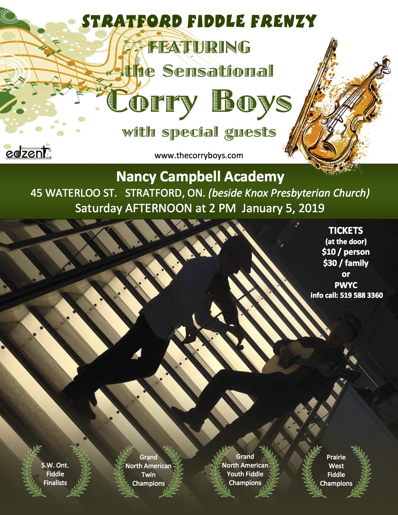 Stratford Fiddle Frenzy