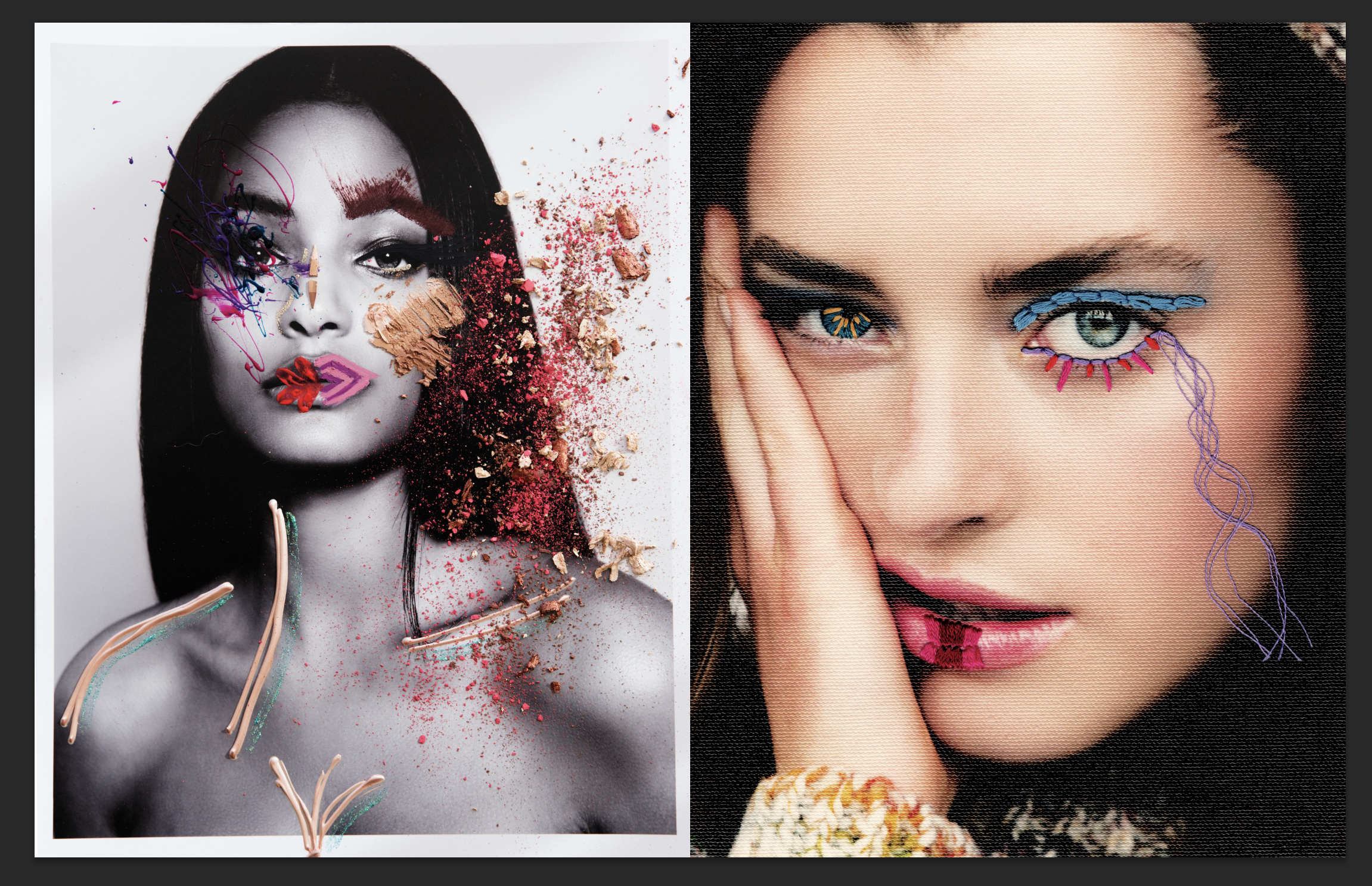 Mixed media pieces? Why not?