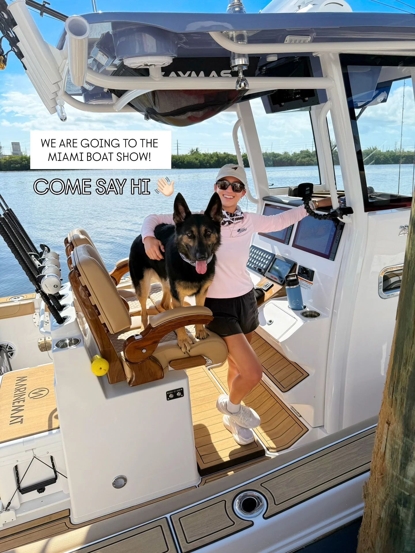 The Miami International Boat Show is around the corner 👀 and we can&rsquo;t wait to see you all 🫶🏻 Come say hi 👋🏻 at Booth #1586 on Friday Feb 13th from 1 - 3 pm 😊 We will have some Gale Force Gear goodies to give out 🤫 

Gale Force Twins | Mi