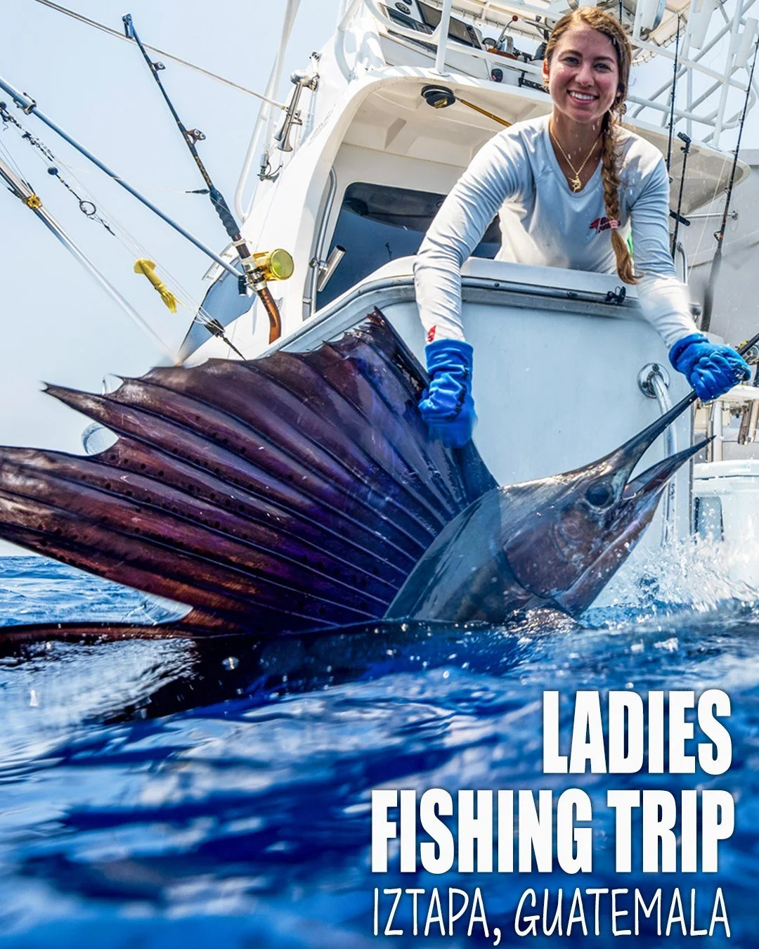 Comment FISH &amp; we&rsquo;ll DM you more details 💗 Ladies, you're invited to a weekend in Guatemala full of bill fishing, incredible cuisine, cocktails, and a little bit of healthy competition 🏆 

🐟 Who: Lady Anglers of ALL Skill Levels
🐟 What: