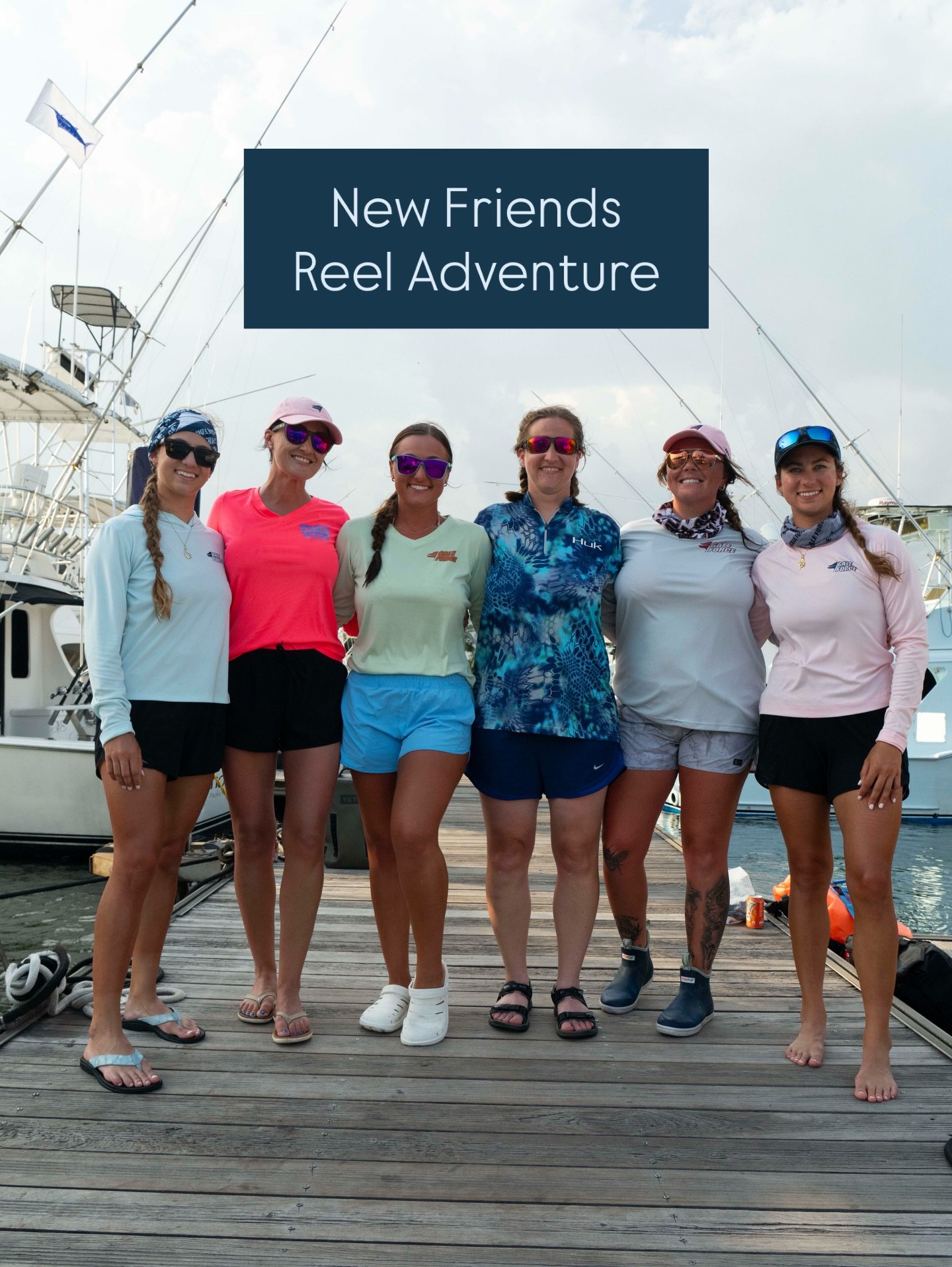 Grab your friends and enter as a team, or come solo and meet your new fishing crew 💕 

Whether it&rsquo;s your first time offshore or you&rsquo;ve been fishing your whole life, this tournament is all about getting women on the water and having fun d