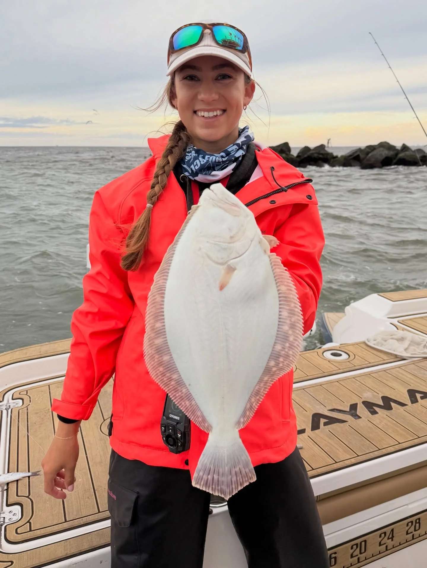If you caught a flounder which way would you hold it for a photo?! 📸 White side or brown side facing forwards? 🤔 How we prefer to hold our flounder may be up for debate but what isn&rsquo;t is what we use to keep our vessel squeaky clean ✨ with all