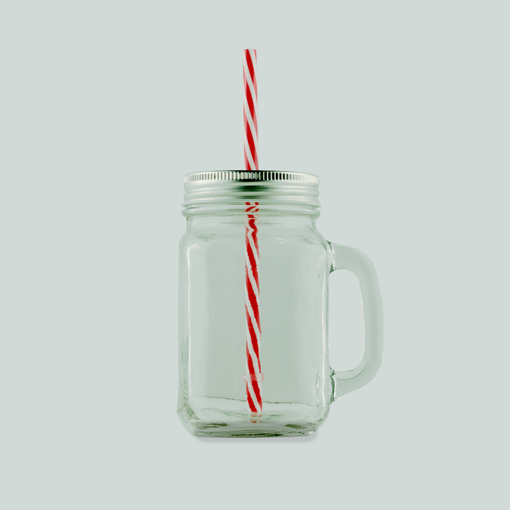 mug with straw