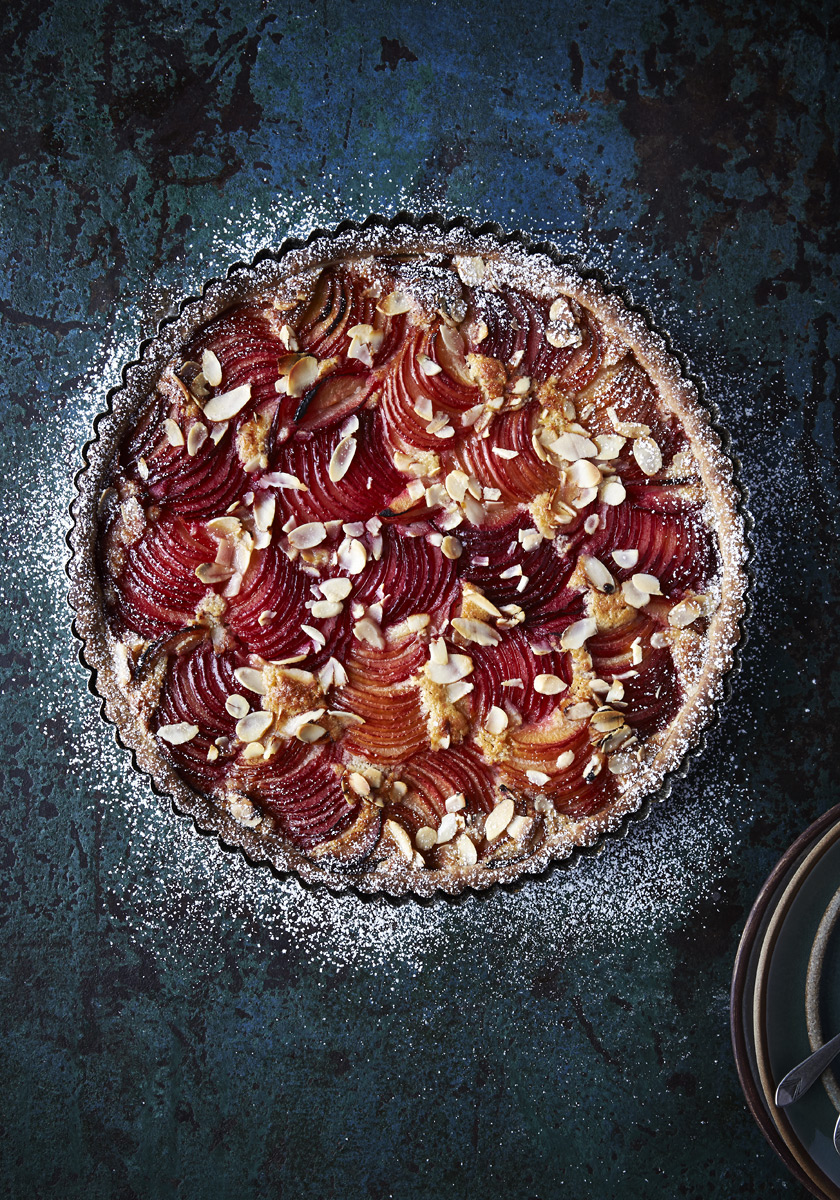 Plum and Almond Tart