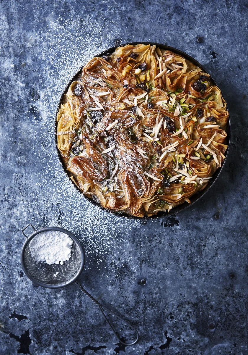 Ruffled Milk Pie