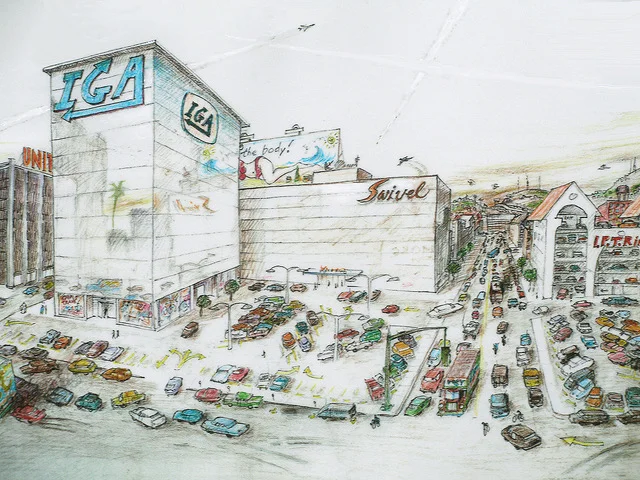 A downtown transformation, before…