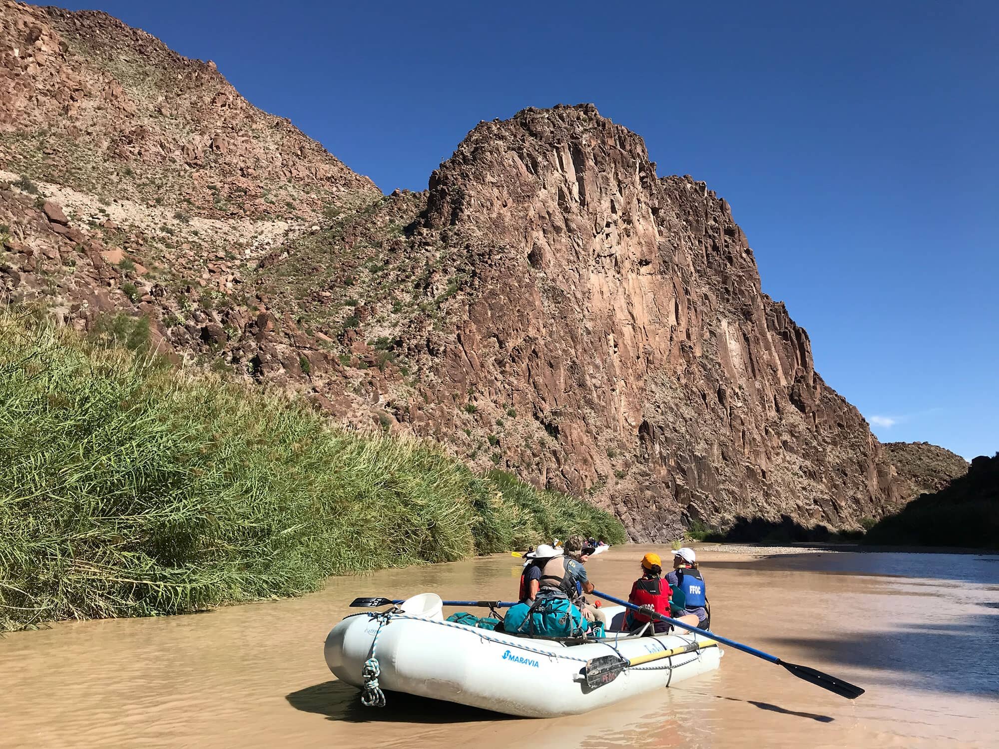 Rio Grande River rafting Big Bend Adventure