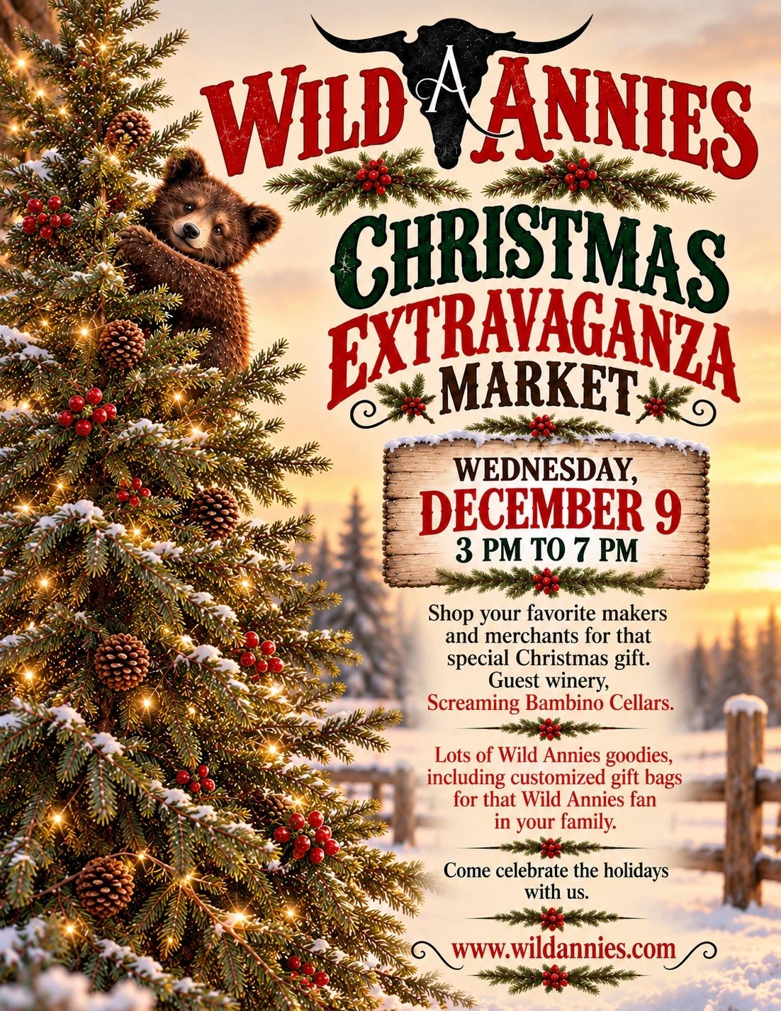 Wild Annie's 5th Annual Christmas Extravaganza
