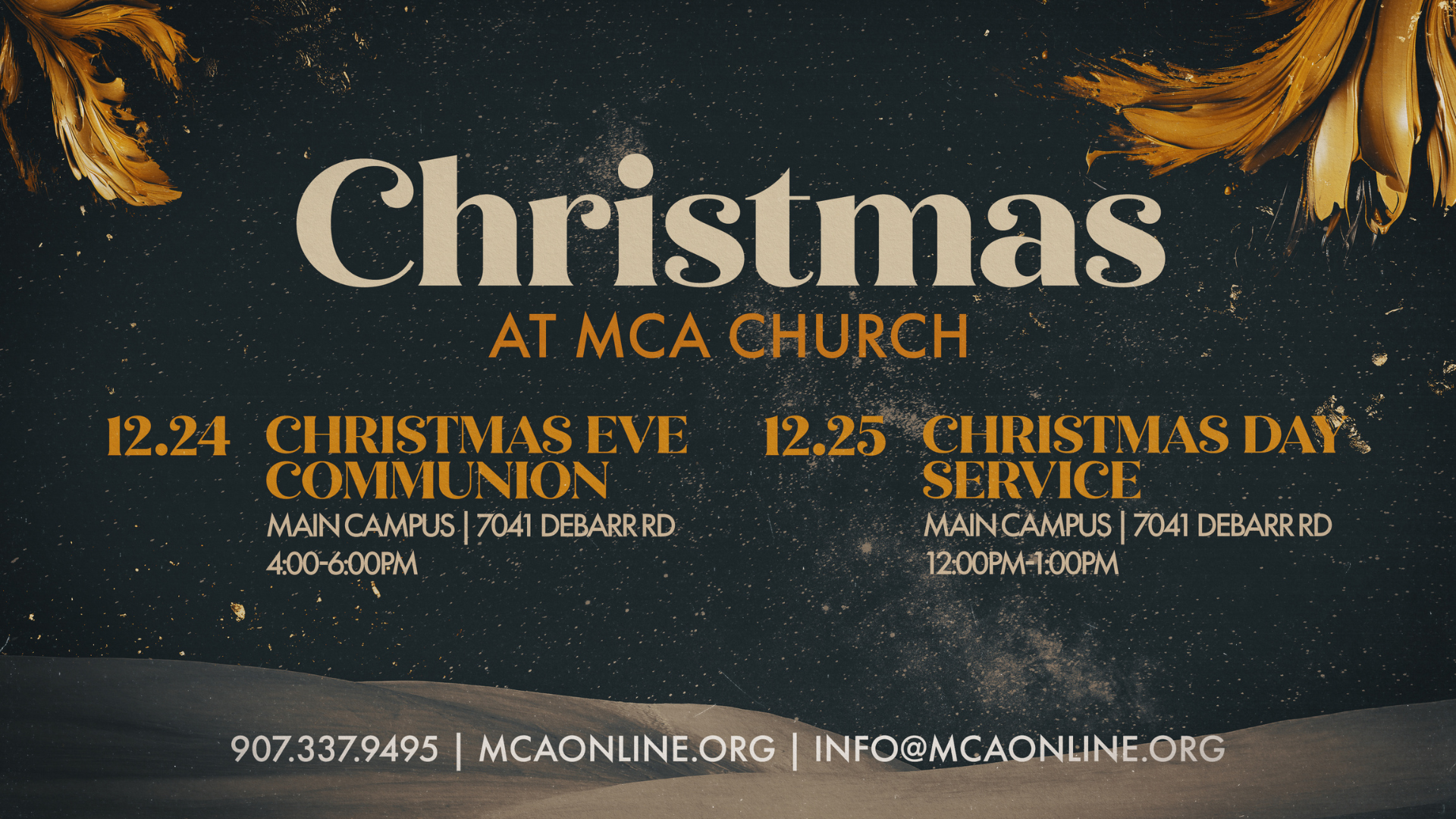 CHRISTMAS EVE COMMUNION