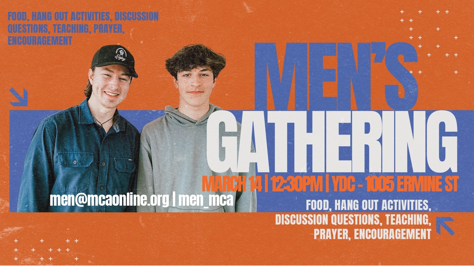 MEN’S MINISTRY MONTHLY GATHERING