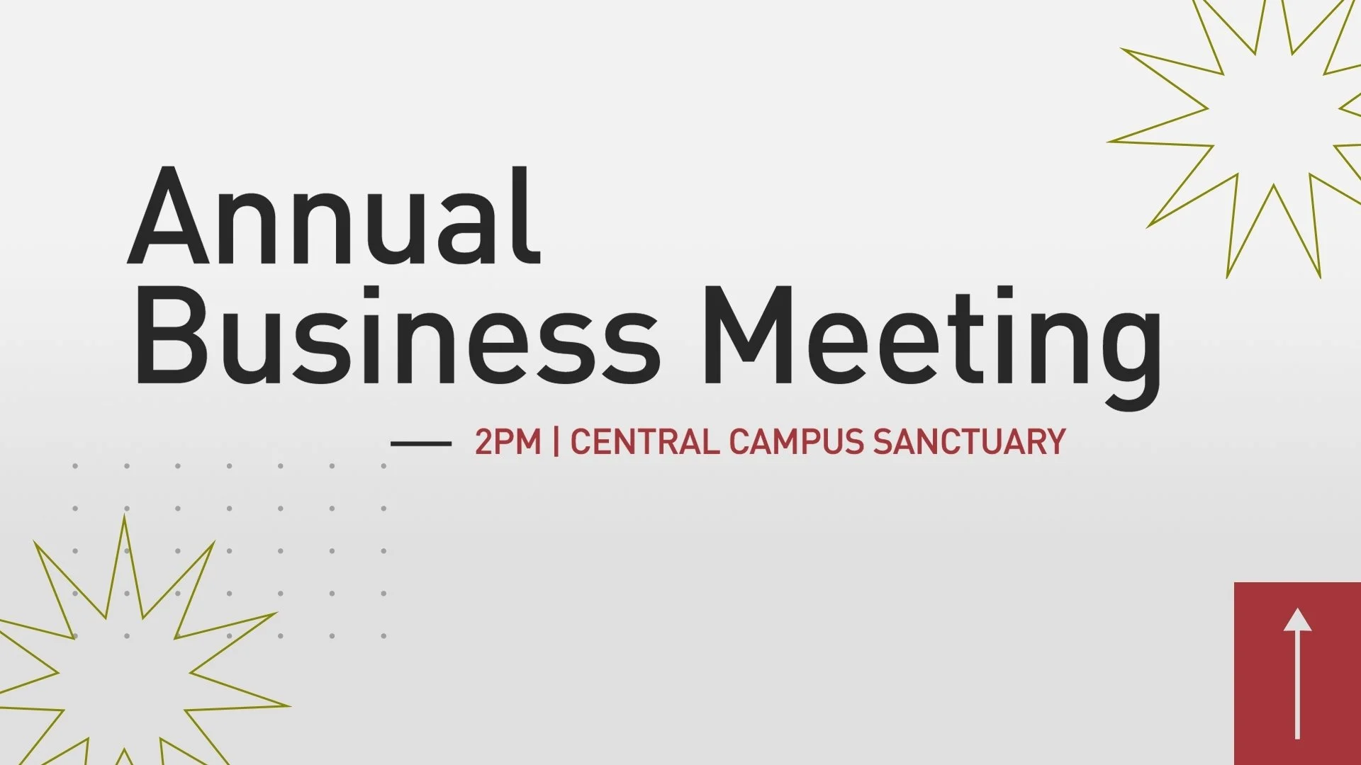 ANNUAL BUSINESS MEETING