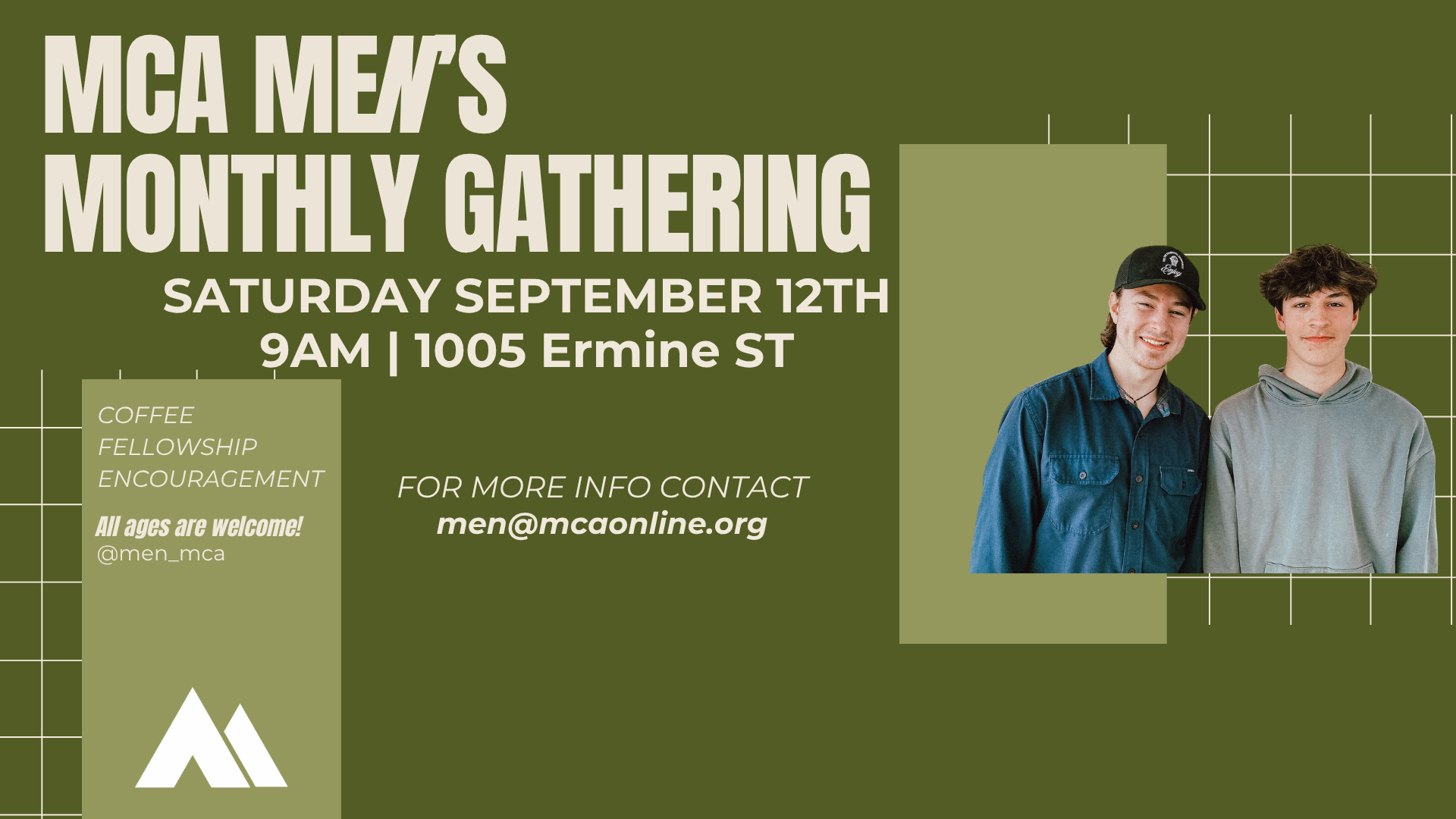 MEN’S MONTHLY GATHERING