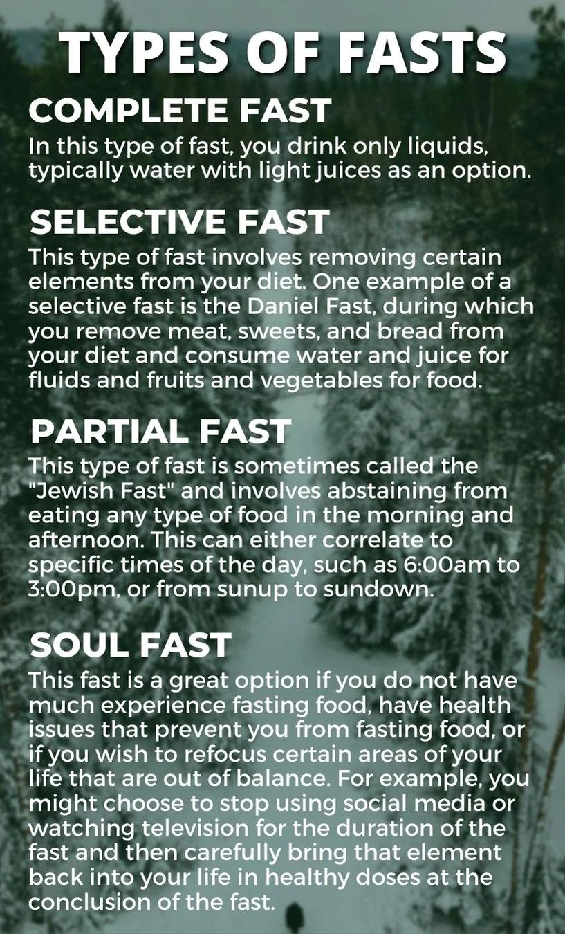 21 Days of Prayer and Fasting — MCA