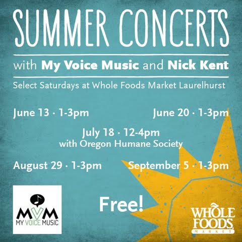WHOLE FOODS MARKET SUMMER CONCERTS
