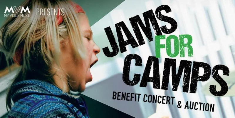 HEAR GREAT TUNES &amp; SEND 60 KIDS TO CAMP FOR FREE: JAMS FOR CAMPS – MAY 31ST.