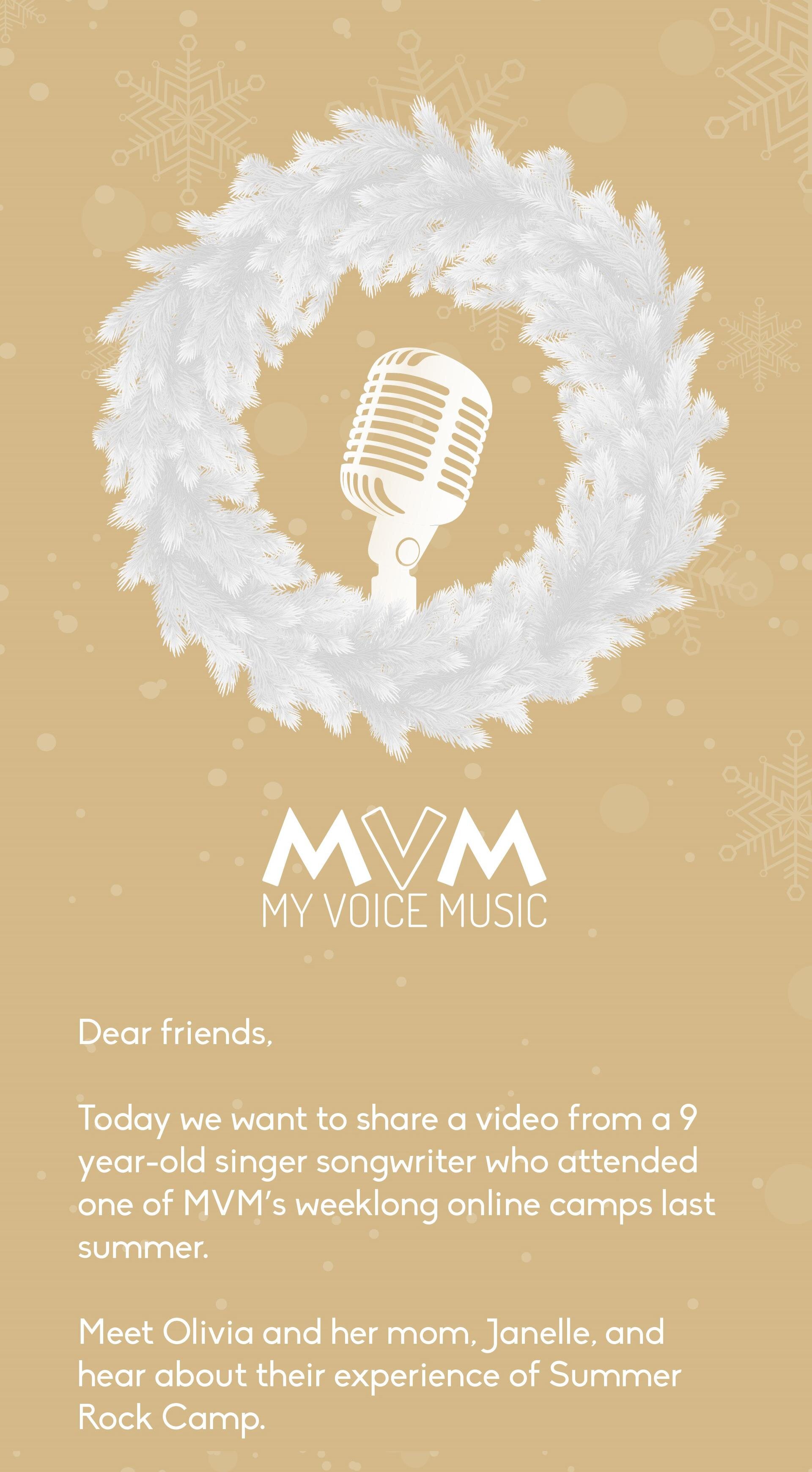 OLIVIA'S 'SONG FOR ROCK CAMP'