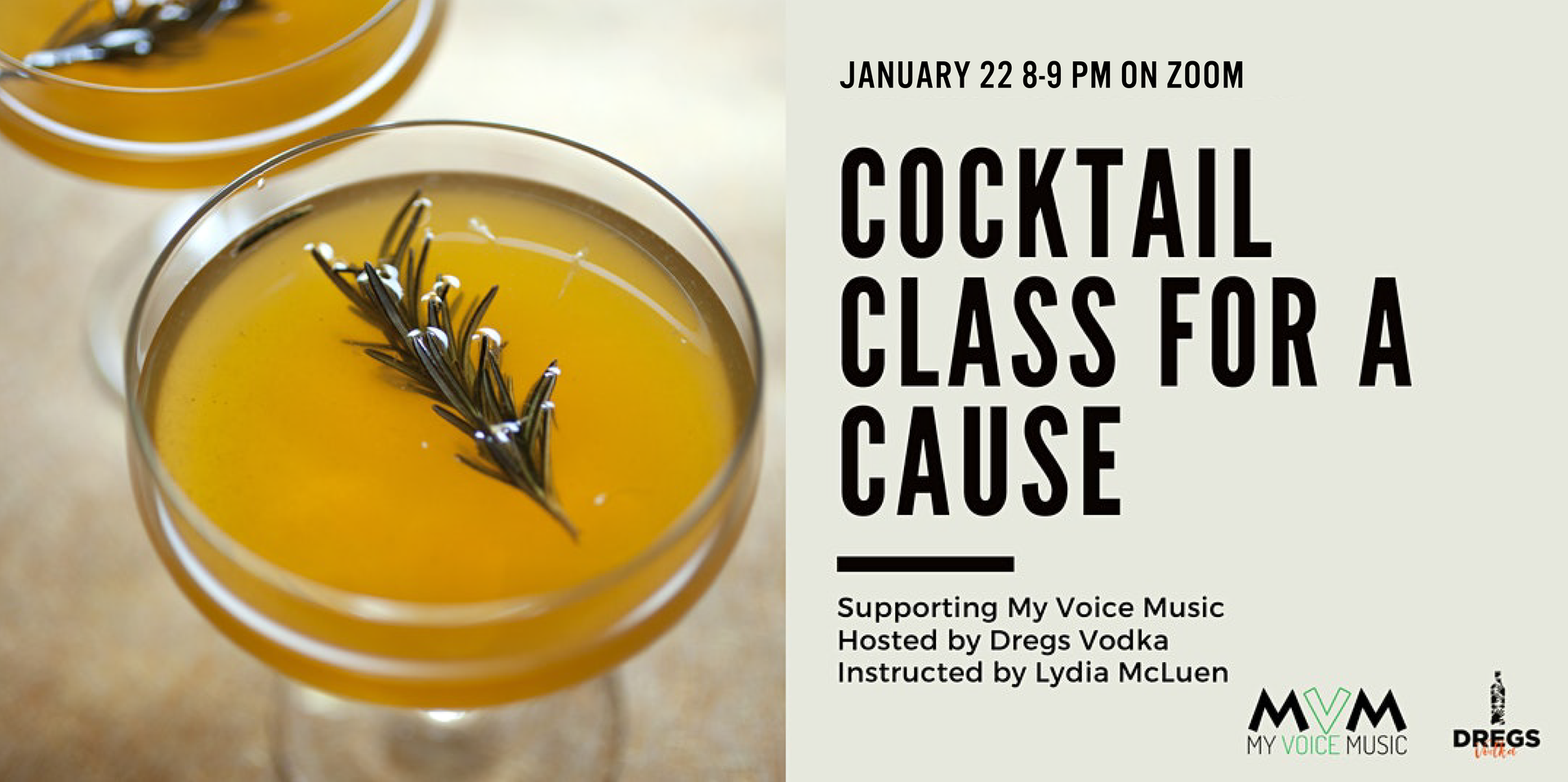 LAST CHANCE TO BUY TICKETS FOR MVM'S VIRTUAL COCKTAIL CLASS!